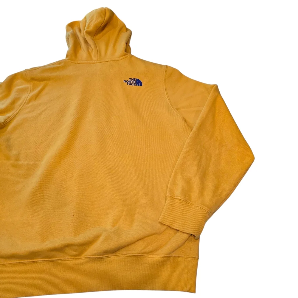 The North Face Places We Love Baggin' Peaks Logo‎ Gold Hoodie Sweatshirt, Mens M